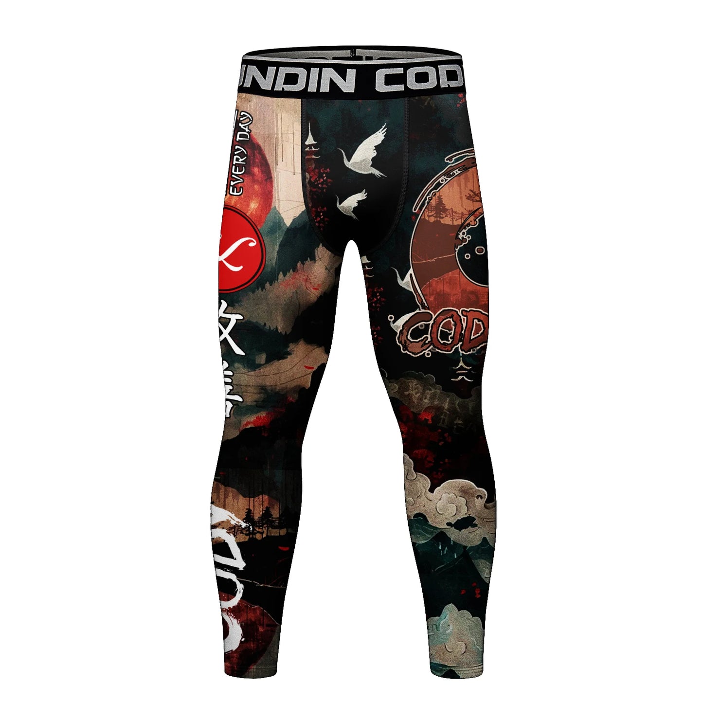 Sublimation Printed Exercise Training Leggings