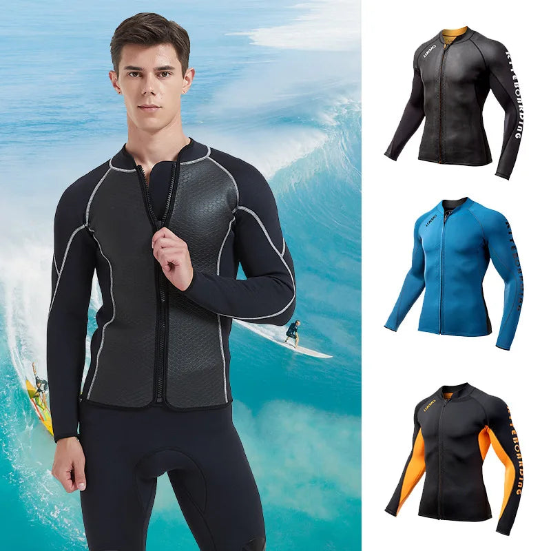 Long Sleeved Top Men's Diving Suits