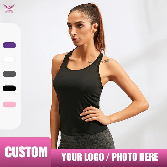 Custom logo Fitness Sports Shirt