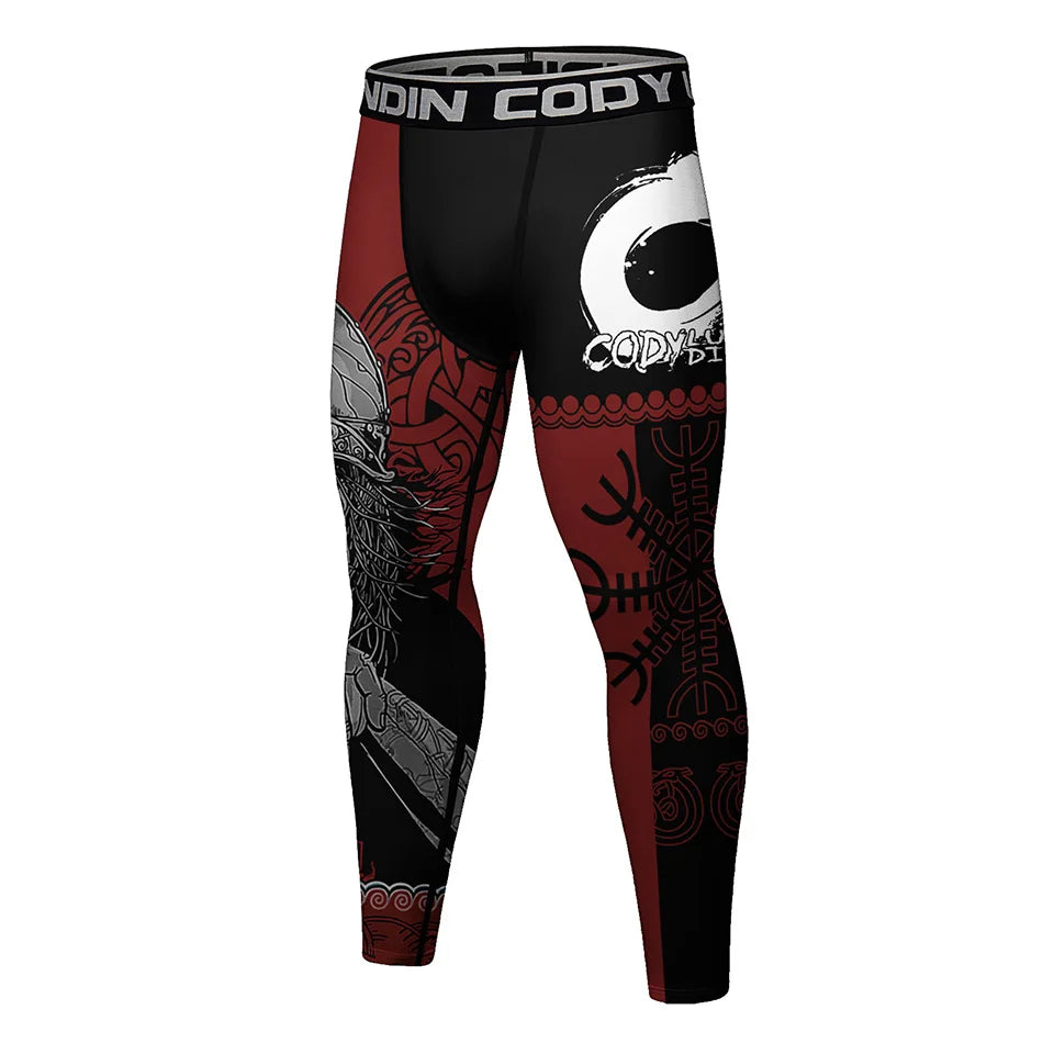 Sublimation Printed Exercise Training Leggings