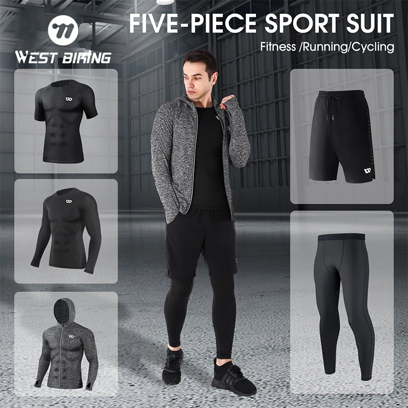 Men's Compression Pants Top Shirt