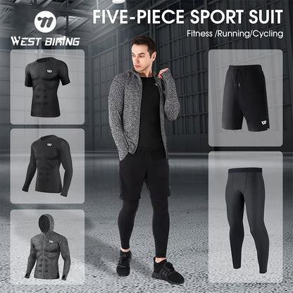 Men's Compression Pants Top Shirt