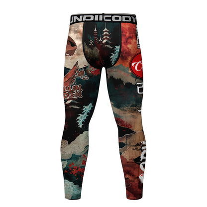 Sublimation Printed Exercise Training Leggings