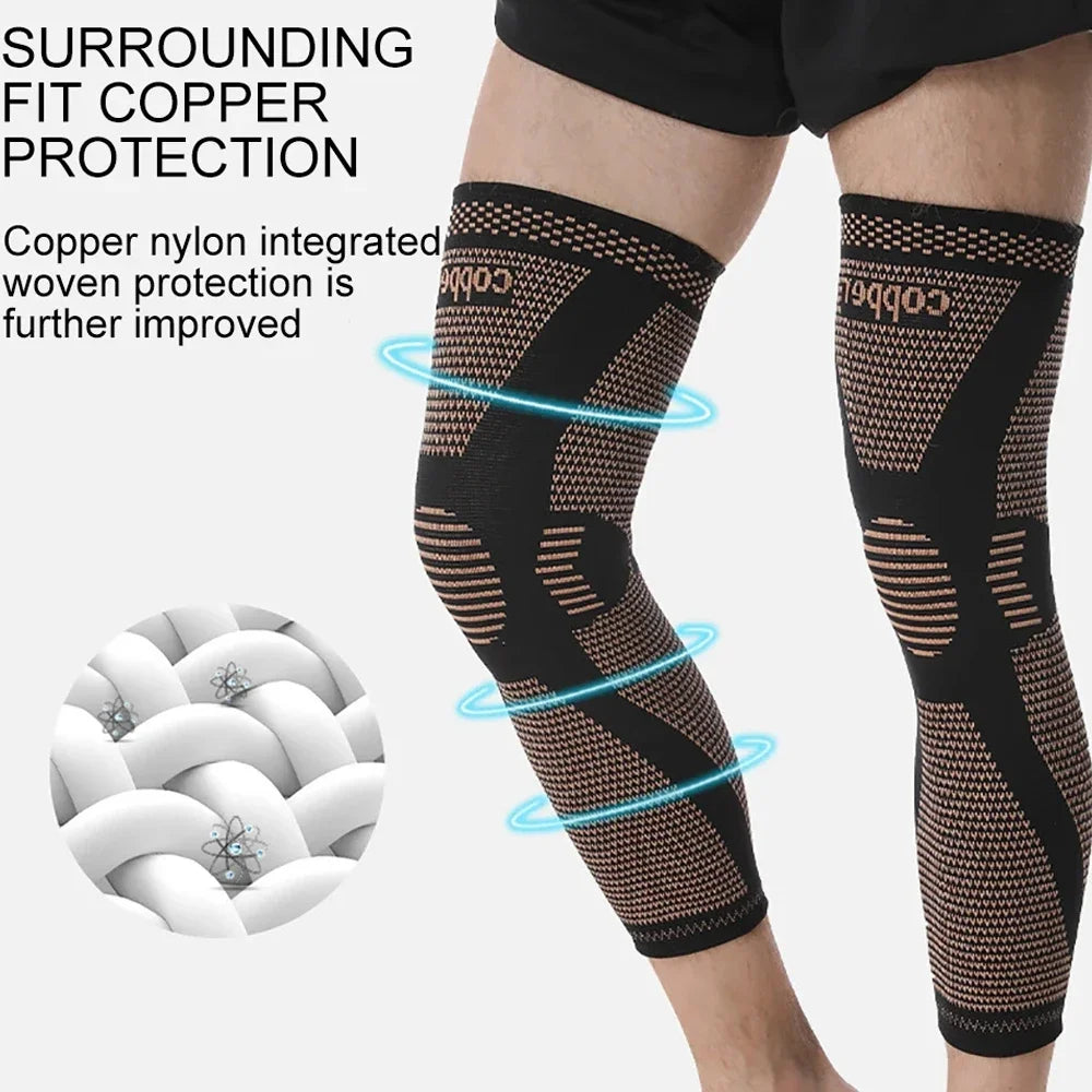 1/2Pcs Full Leg Compression Sleeve