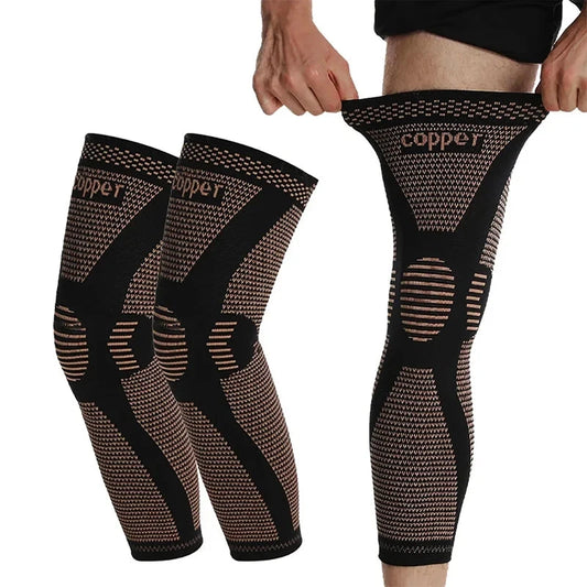 1/2Pcs Full Leg Compression Sleeve