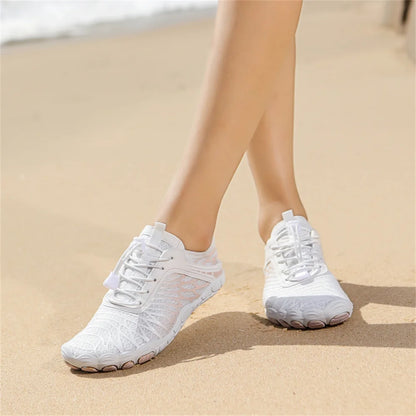 Aqua Shoes For Women Men Barefoot Water Shoes Anti-Slip Quick-Drying Outdoor Beach Upstream Wading Swimming Shoe Sneakers Unisex